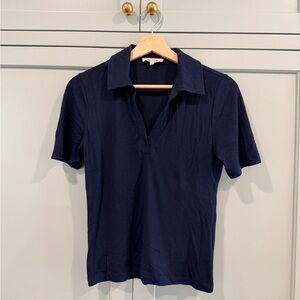 Navy Blue Women’s Blouse